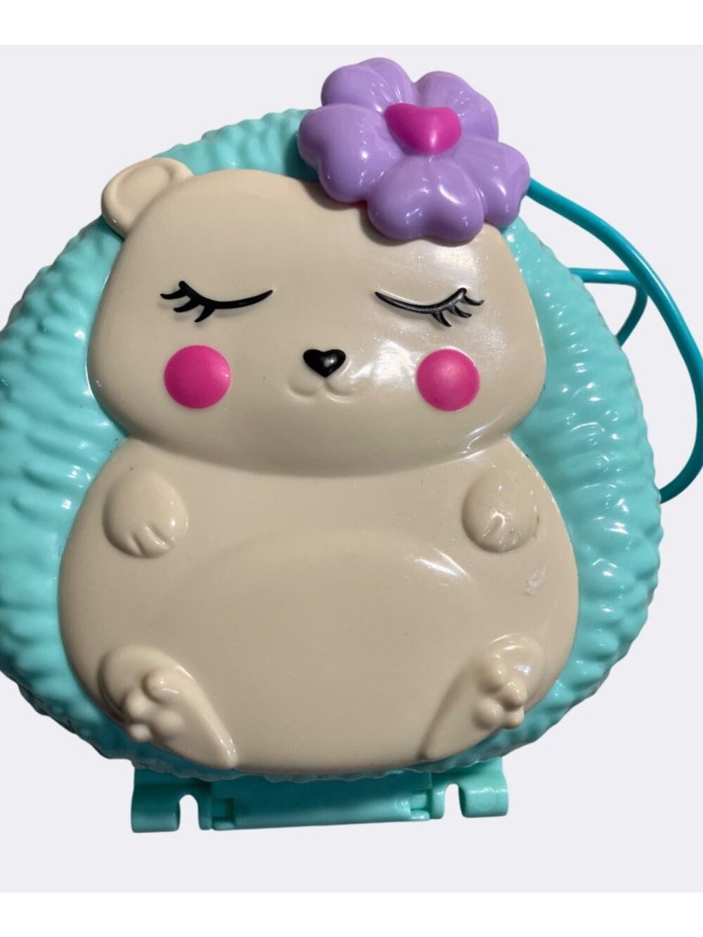 Polly Pocket Hedgehog Cafe Compact 3Micro Dolls 2 Animal Figures - Picture 2 of 14
